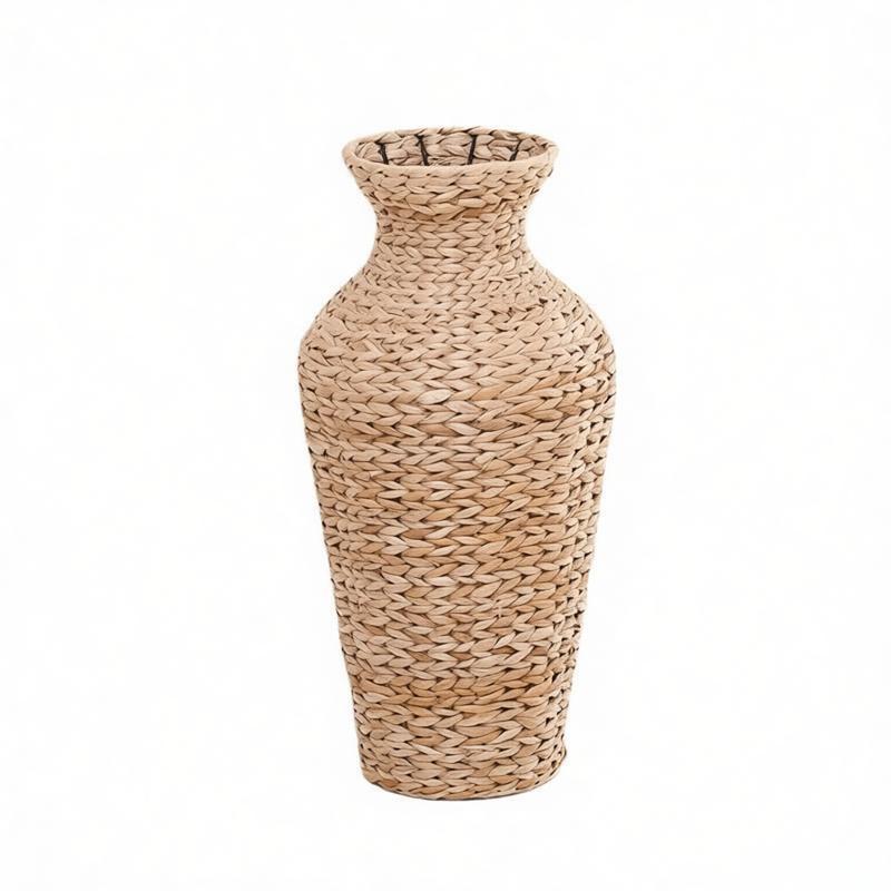 Seagrass Woven Decorative Vase in Natural Color - WovenNatural